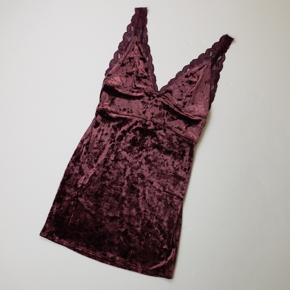 LAST ONE! Intimately Free Viper Velvet Mini Dress - Picture 3 of 7